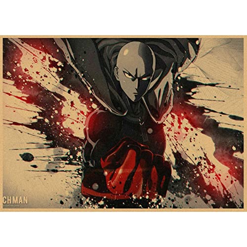 Gogoyang Wandbild Tapeten Anime One-Punch Man Umgebende Anime-Tapete, Die Das Teenager-Schlafzimmer, Das Wohnzimmer, Das Esszimmer, Den Studentenwohnheim Dekoriert-430x260cm(WxH) von Gogoyang