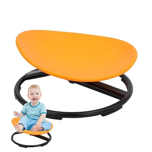 Gohemsun Spin Seat,Kinderdrehstuhl für Kinder | Spin-Sitz für sensorische Kinder,Balance-Spielzeug für Kinder, Spielgeräte für drinnen und draußen, Drehstuhl zum Training der Körperkoordination von Gohemsun