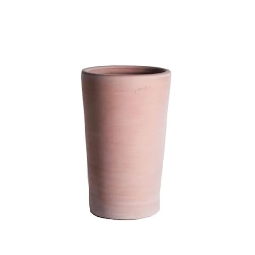 Goicoechea - Zeitgenössischer hoher Topf aus Terrakotta, Höhe 51 cm, Terrakotta – wählen Sie Ihre Höhe: 51 cm – Farbe: Terrakotta von Goicoechea