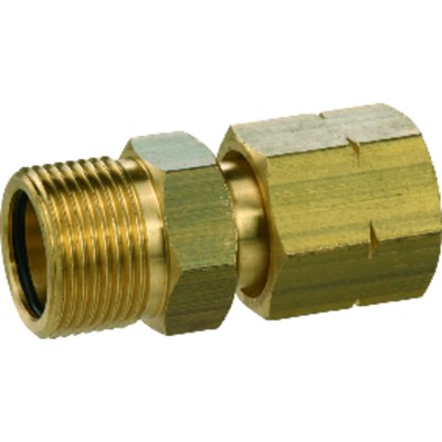 Anschlussadapter AG 4bar M22 x 1,5 L x G3/8" L von Gok