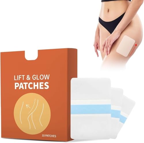 Gokame Instant Thigh Lifting Tape,Thigh Lifting Tape, Lift and Glow Invisible Patches Legs, Schweißfest Transparentes Körperband Zur Straffung & Stützung,Lift-Sticker Für Beine,Bauch,Oberschenkel (1) von Gokame