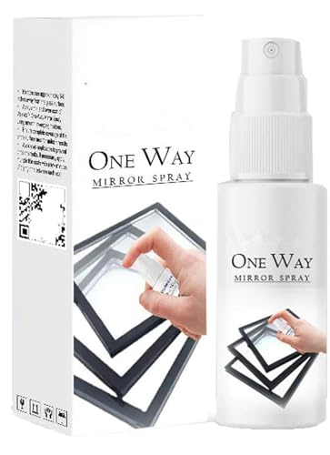 Visiolex Nano Coat One Way Mirror Spray, 100ml Visiolex One Way Mirror Spray, Nano Coating for Glass, For Windows and Car Rearview Mirrors (1pcs) von Gokame