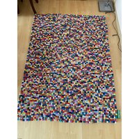 Filzkugelteppich Bunt Teppich Aus Felt Ball Rug 120 X 170 cm Filzkugelteppich Bunt Teppich Aus Felt Ball Rug 120 X 170 cm von GokcenDesign