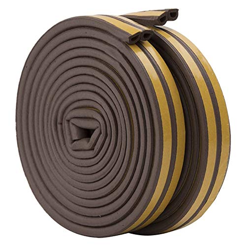 Gokeet 2 Rollen EVA Dichtung Dichtungs streifen Schaumstoff band D Typ 10M Türen Draft Excluder Antikollisions Dichtungs streifen Gokeet 2 Rollen EVA Dichtung Dichtungs streifen Schaumstoff band D Typ 10M Türen Draft Excluder Antikollisions Dichtungs streifen von Gokeet