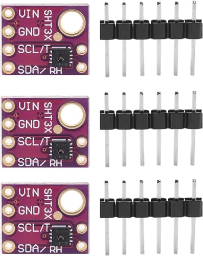 Gokelomg 3 StüCk SHT31-D Temperatur Feuchtigkeit Sensor Digitales Ausgang Sensor IIC I2C Schnittstelle 3,3 V für Gokelomg 3 StüCk SHT31-D Temperatur Feuchtigkeit Sensor Digitales Ausgang Sensor IIC I2C Schnittstelle 3,3 V für von Gokelomg