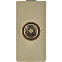 Enes dc smart home TV-Antennensteckdosenmodul - Gold Enes dc smart home TV-Antennensteckdosenmodul - Gold von Gold