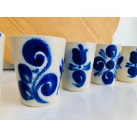 6-Teiliges Set Original Westerwald Kannenbäckerland I Salzgasur Handarbeit True Vintage von GoldBande
