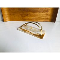 Elegante Marmor Briefablage I Schreibtisch Organizer Rezeptständer Serviettenhalter Elegante Marmor Briefablage I Schreibtisch Organizer Rezeptständer Serviettenhalter von GoldBande