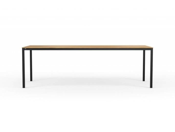 Design Esstisch CARL Massivholz Schwarz. 240x100cm. Eiche mit Gestell in Schwarz. Hochwertiger, moderner Massivholz Esstisch handgefertigt in DE. Design Esstisch CARL Massivholz Schwarz. 240x100cm. Eiche mit Gestell in Schwarz. Hochwertiger, moderner Massivholz Esstisch handgefertigt in DE. von Goldau & Noelle Manufaktur