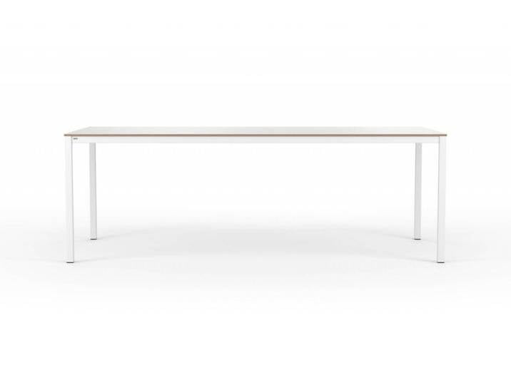 Design Esstisch CARL in Weiß matt. 220x100cm. Weiß beschichtete Tischplatte + weißes Metallgestell. Hochwertiger moderner Esstisch handgefertigt in DE Design Esstisch CARL in Weiß matt. 220x100cm. Weiß beschichtete Tischplatte + weißes Metallgestell. Hochwertiger moderner Esstisch handgefertigt in DE von Goldau & Noelle Manufaktur