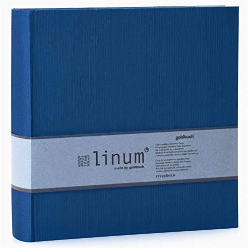 Einsteckalbum Linum blau von goldbuch