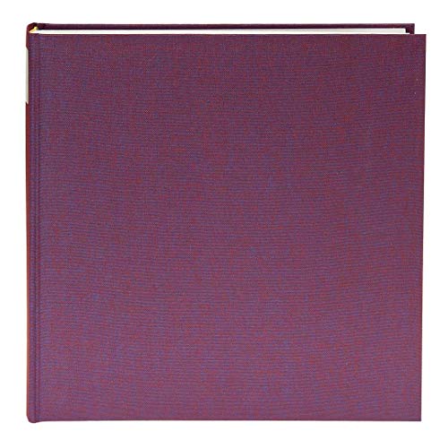 goldbuch 24807 Fotoalbum Summertime Trend, 25 x 25 cm, Fotobuch mit 60 weiße Seiten & Pergamin Trennblättern, Foto Album aus Leinen, Erinnerungsalbum Brombeere goldbuch 24807 Fotoalbum Summertime Trend, 25 x 25 cm, Fotobuch mit 60 weiße Seiten & Pergamin Trennblättern, Foto Album aus Leinen, Erinnerungsalbum Brombeere von goldbuch