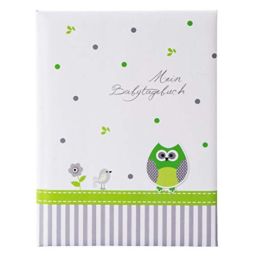 goldbuch Babytagebuch, Babyworld Eule, 21 x 28 cm, 44 illustrierte Seiten, Kunstdruck laminiert, Weiß/grün, 11330 goldbuch Babytagebuch, Babyworld Eule, 21 x 28 cm, 44 illustrierte Seiten, Kunstdruck laminiert, Weiß/grün, 11330 von goldbuch