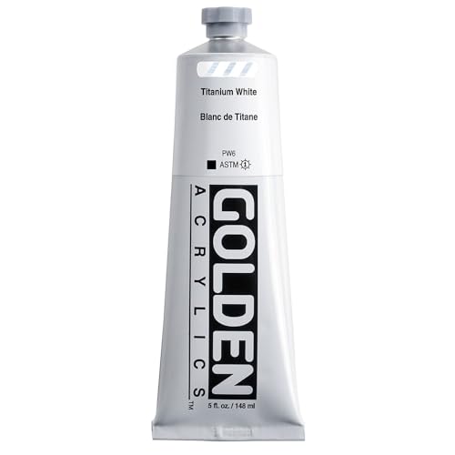 Golden 0001380-3 5oz. Heavy Body Acrylic Paint - Titanium White by Golden Artist Colors Golden 0001380-3 5oz. Heavy Body Acrylic Paint - Titanium White by Golden Artist Colors von Golden
