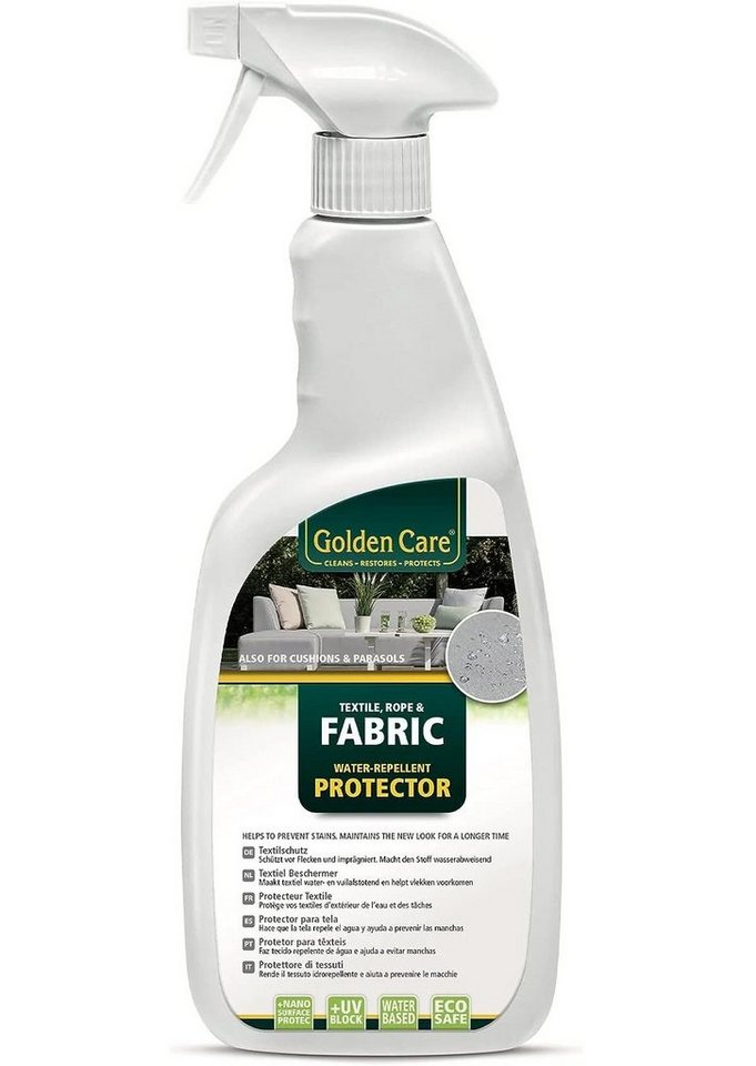 Golden Care Wetterschutzfarbe Textil Outdoorstoff Protector 750 ml Wasserabweisend Golden Care Wetterschutzfarbe Textil Outdoorstoff Protector 750 ml Wasserabweisend von Golden Care