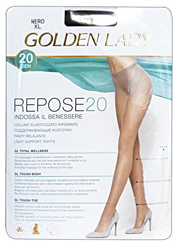GOLDEN LADY Repose Set 10 Repose Strumpfhose 20 den Melon Größe II 36F von Golden Lady