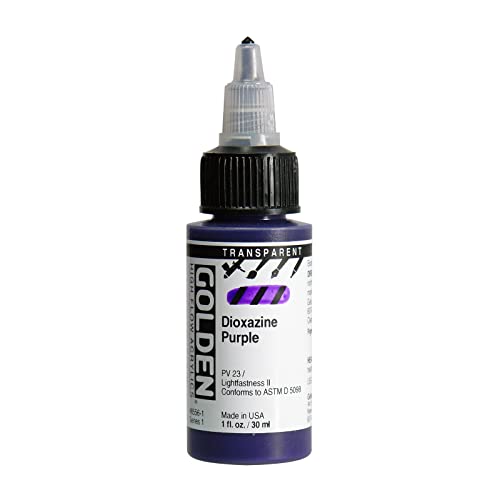 DS - Golden - GAC HF 30ml Trans Dioxazine Purple - 5008556-1 von Golden Artist Colors