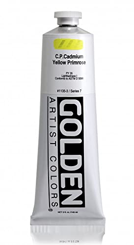 Golden : Heavy Body Acrylic Paint : 150ml : Pure Cadmium Yellow Primrose von GOLDEN