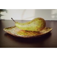 Blattform Pappmaché Teller Recyclingpapier-Tischdekoration 24x18 cm Blattform Pappmaché Teller Recyclingpapier-Tischdekoration 24x18 cm von GoldenBowlStudio