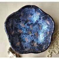 Dekorative Schale Aus Pappmache Mit Goldglitzer. Einzigartiges Kunstwerk Recyclingpapier. Erster Hochzeitstag Geschenk. Teller Papierpulpe Dekorative Schale Aus Pappmache Mit Goldglitzer. Einzigartiges Kunstwerk Recyclingpapier. Erster Hochzeitstag Geschenk. Teller Papierpulpe von GoldenBowlStudio