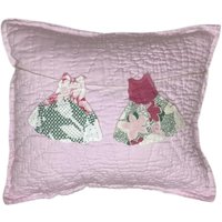 Neue Handgemachte Mädchen Kleider Kissen Vintage Englisch Quit Chenille Tagesdecke So Süß Neue Handgemachte Mädchen Kleider Kissen Vintage Englisch Quit Chenille Tagesdecke So Süß von GoldenGatheringsShop