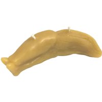 Banane Slug Bienenwachs Kerze von Goldenbeecandlestore