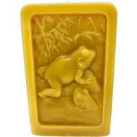 Frosch Bienenwachs Kerzenblock von Goldenbeecandlestore