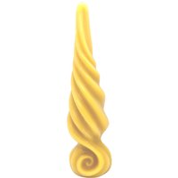 Große Twist Bienenwachskerze von Goldenbeecandlestore