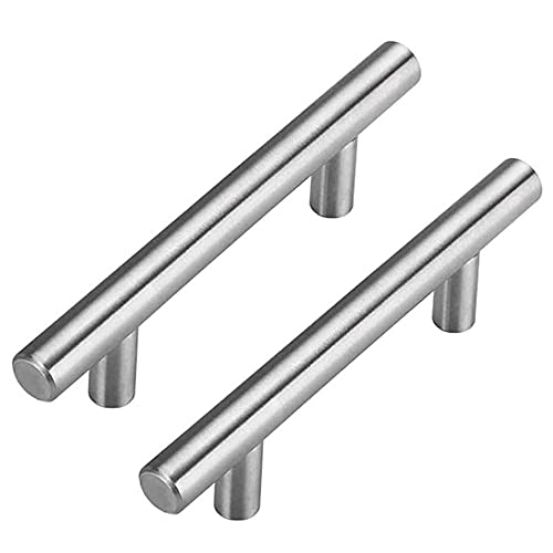 10x Möbelgriffe 192mm Edelstahl Türgriffe Schrank Stangengriff Schublade Küchengriffe, Modernes Kleiderschrank Griff - Goldenwarm von goldenwarm