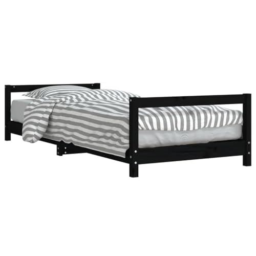 Goldicoo Kinderbett aus Massivholz Kiefer – Bett ohne Schubladen mit Lattenrost – 70x140 / 80x160 / 80x200 / 90x190 / 90x200 cm – Natur/Schwarz/Weiß – Bett für Kinder ab 18 Monaten Goldicoo Kinderbett aus Massivholz Kiefer – Bett ohne Schubladen mit Lattenrost – 70x140 / 80x160 / 80x200 / 90x190 / 90x200 cm – Natur/Schwarz/Weiß – Bett für Kinder ab 18 Monaten von Goldicoo