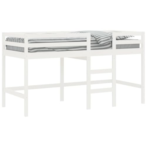 Goldicoo Massivholz Hochbett Kinderbett für Kinder – 2 Höhen wählbar – Halbhochbett Mit Kippschutz & Sicherheitsgeländer – 90x200 cm / 80x200 cm / 90x190 cm / 75x190 cm Goldicoo Massivholz Hochbett Kinderbett für Kinder – 2 Höhen wählbar – Halbhochbett Mit Kippschutz & Sicherheitsgeländer – 90x200 cm / 80x200 cm / 90x190 cm / 75x190 cm von Goldicoo