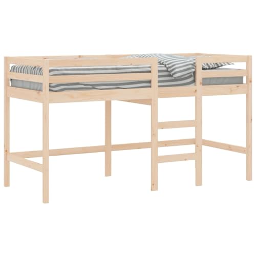Goldicoo Massivholz Hochbett Kinderbett für Kinder – 2 Höhen wählbar – Halbhochbett Mit Kippschutz & Sicherheitsgeländer – 90x200 cm / 80x200 cm / 90x190 cm / 75x190 cm Goldicoo Massivholz Hochbett Kinderbett für Kinder – 2 Höhen wählbar – Halbhochbett Mit Kippschutz & Sicherheitsgeländer – 90x200 cm / 80x200 cm / 90x190 cm / 75x190 cm von Goldicoo