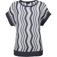 GOLDNER Rundhalspullover "Halbarmpullover mit Lochstruktur" Intarsienmuster GOLDNER Rundhalspullover "Halbarmpullover mit Lochstruktur" Intarsienmuster von Goldner
