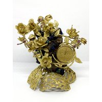Antike Uhr Gold 18K Mit Smaragden Saphiren Und Rubinen von GoldqueenBoutique