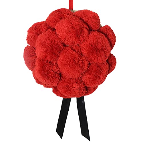 Goldschmidt Bollenhut rot Deko | Schwarzwald zum Hängen | Schwarzwalddeko Souvenir Schwarzwaldhut (23cm) von Goldschmidt