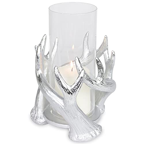 Goldschmidt Geweih Kerzenhalter mit Glas 20cm | Design Hirschgeweih Hirsch | Kerzenglas als Deko Goldschmidt Geweih Kerzenhalter mit Glas 20cm | Design Hirschgeweih Hirsch | Kerzenglas als Deko von Goldschmidt