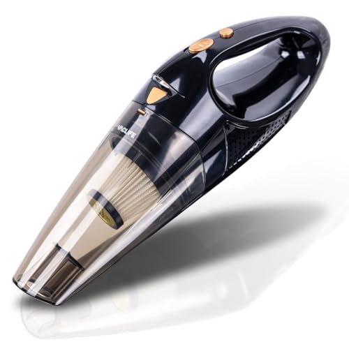Goldstern tech 100W Kabelloser Akku-Handstaubsauger, Beutellos mit HEPA-Filter, LED-Licht, Zwei Aufsätzen, Leicht & Kompakt, Ideal für Auto, Zuhause & Haustiere Goldstern tech 100W Kabelloser Akku-Handstaubsauger, Beutellos mit HEPA-Filter, LED-Licht, Zwei Aufsätzen, Leicht & Kompakt, Ideal für Auto, Zuhause & Haustiere von Goldstern tech