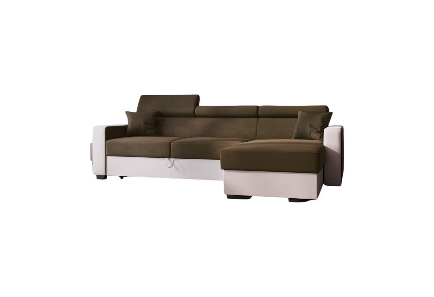 Goldstoff Ecksofa DIWIA L-Form Sofa, mit Schlaffunktion, Couch für Wohnzimmer - Schlafsofa - Eckcouch, 3 verstellbare Kopfstützen - Easy Clean-Beschichtung Goldstoff Ecksofa DIWIA L-Form Sofa, mit Schlaffunktion, Couch für Wohnzimmer - Schlafsofa - Eckcouch, 3 verstellbare Kopfstützen - Easy Clean-Beschichtung von Goldstoff