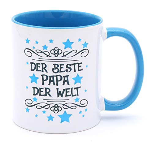 Golebros Beste Papa der Welt Tasse Geschenke Geburtstag Geschenkideen Vatertagstasse Geburtstagsgeschenke Vatertagsgeschenke Tochter Sohn von Golebros