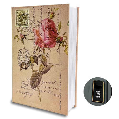 Golgner Buchtresor mit Zahlenschloss, Buchsafe Tresor, Geheime Aufbewahrungsbox, Code Schloss Buchsafe, Buch Safe für Büro Hause, Geld Schmuck Wertvolle Objekte, 24 x 15.5 x 5.5cm Golgner Buchtresor mit Zahlenschloss, Buchsafe Tresor, Geheime Aufbewahrungsbox, Code Schloss Buchsafe, Buch Safe für Büro Hause, Geld Schmuck Wertvolle Objekte, 24 x 15.5 x 5.5cm von Golgner