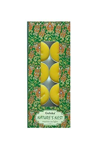 GOLOKA Nature's Nest Teelicht-Kerzen, 10 Stück GOLOKA Nature's Nest Teelicht-Kerzen, 10 Stück von Goloka