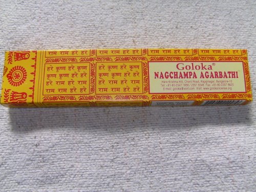 Goloka NAGCHAMPA AGARBATHI 16 Gramm Goloka NAGCHAMPA AGARBATHI 16 Gramm von Goloka