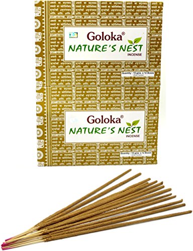 Goloka Nature 's Nest Räucherstäbchen Masala Sticks, 24 boites von Goloka