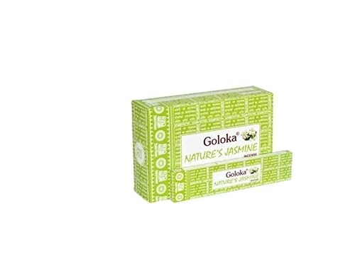 Goloka Natur's Jasmin Räucher 15 g von Goloka