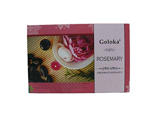 Goloka Aromatherapie Rosmarin Räucher 15 g von Goloka