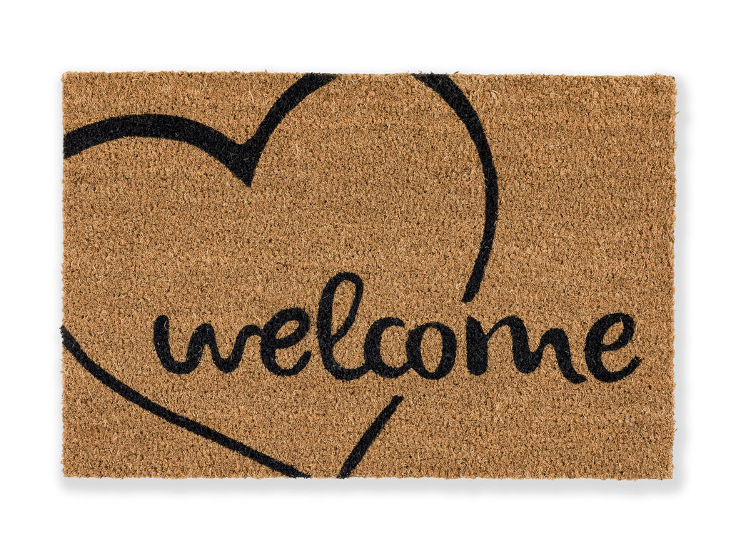 Golze & Söhne Schmutzfangmatte Coco Smart ca. 40x60cm in Farbe D. 002 Welcome Herz Golze & Söhne Schmutzfangmatte Coco Smart ca. 40x60cm in Farbe D. 002 Welcome Herz von Golze & Söhne