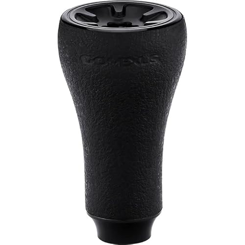 Gomexus Power Knob Compatible for Shimano Daiwa Spinning Reel Handle Knob (TPE2-Schwarz, 20mm) von Gomexus