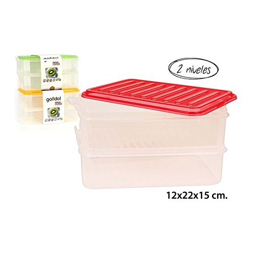 Gondol - Stapelbare Lunchbox, 2 Ebenen von Gondol