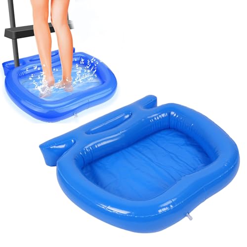 Gonetre Aufblasbarer Pool Fußbad Becken Große Kapazität Anti -Schlupfboden Tragbare Fußwaschbadewanne für Schwimmbad Eingang Home Verwenden PVC -Material Gonetre Aufblasbarer Pool Fußbad Becken Große Kapazität Anti -Schlupfboden Tragbare Fußwaschbadewanne für Schwimmbad Eingang Home Verwenden PVC -Material von Gonetre