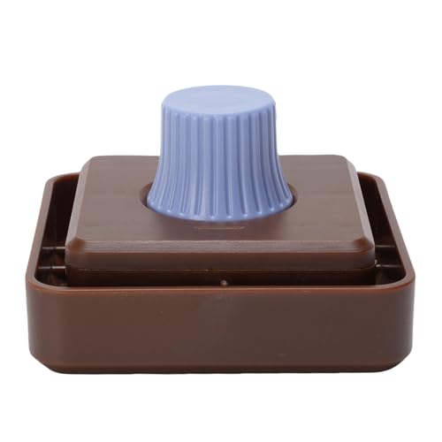 Gonetre Bauen Sie Plattenreiniger Mikrofaserhalter Premium Plastik Gripper Werkzeug Organizer Tablett für 3D -Drucker -Bauplattenreinigung Handtuch Secure Storage Home Office Verwendung (Braun) von Gonetre